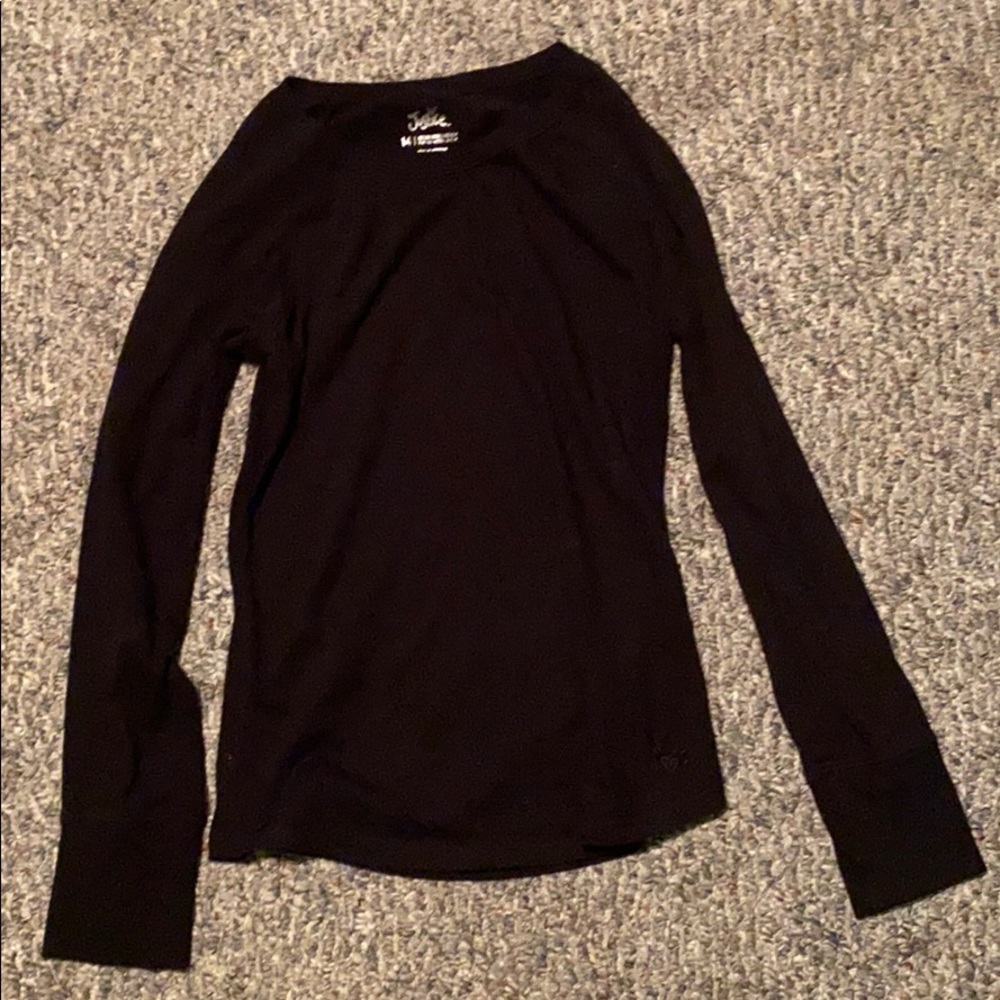 Black 14 girls Justice shirt